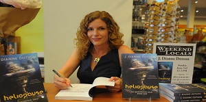 Book signing by an author